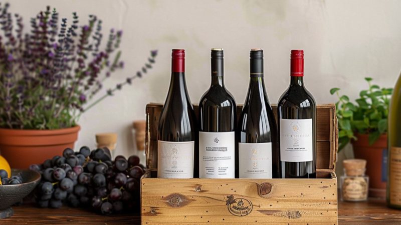 coffret vin personnalisé