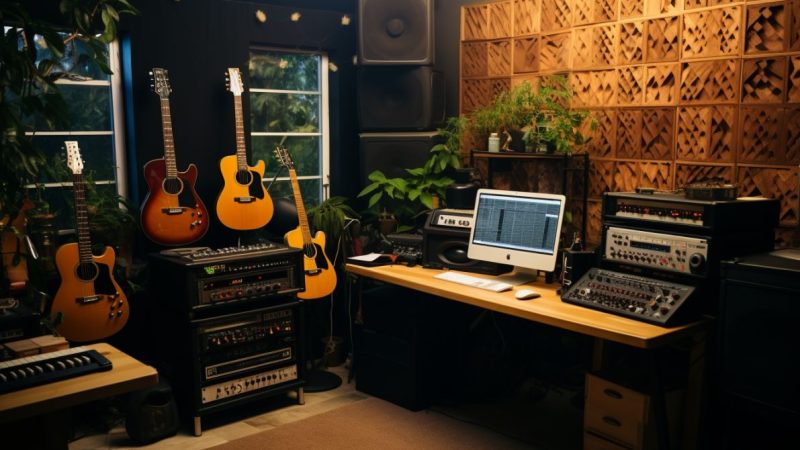 petit studio à domicile