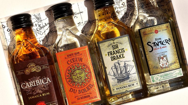 coffret dégustation rhum